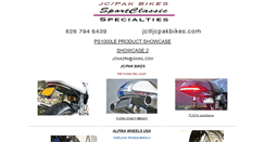 Desktop Screenshot of jcpakbikes.com